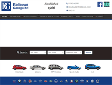 Tablet Screenshot of bellevuegarageltd.co.uk